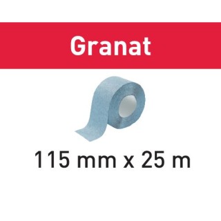 Abrasif en rouleau Granat 115x25m P100 GR - Festool