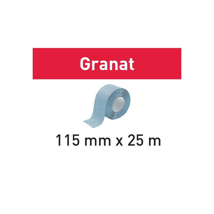 Abrasif en rouleau Granat 115x25m P100 GR - Festool
