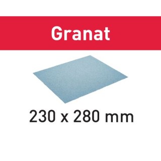 Abrasif pour ponçage manuel Granat 230x280 P40 GR/10 - Festool