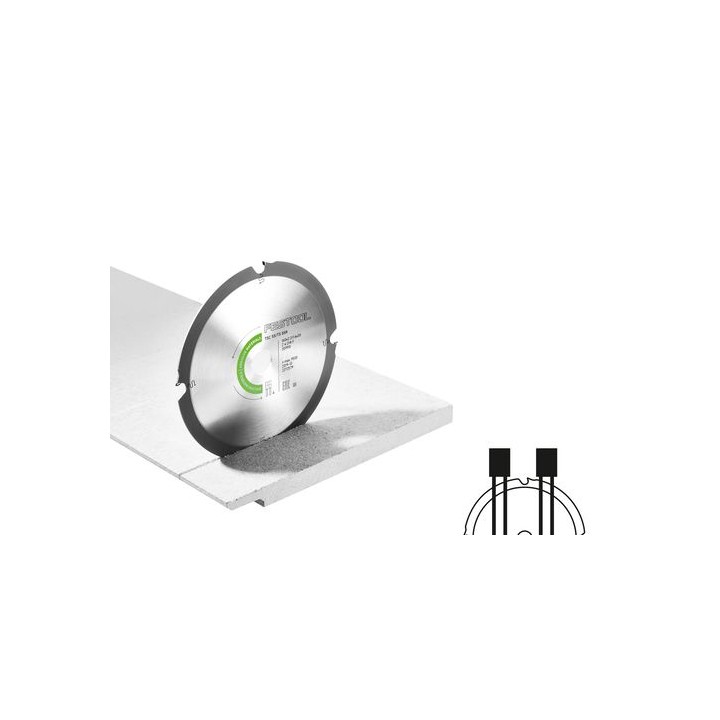 Lame de scie circulaire diamant ABRASIVE MATERIALS DIA 160x2,2x20 F4 - Festool