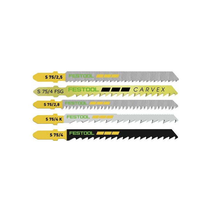 Jeu de lames de scie sauteuse STS-Sort/25 W - Festool