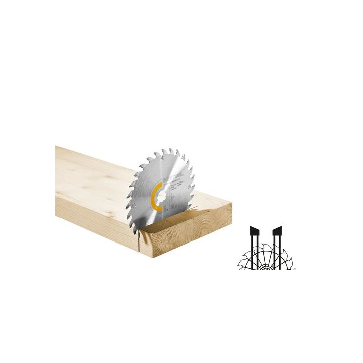 Lame de scie circulaire WOOD UNIVERSAL HW 160x1,8x20 W28 - Festool