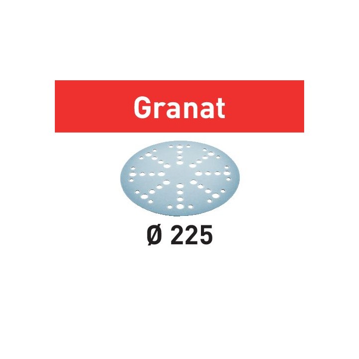 Accessoires de ponçage Granat D225 P60 GR/25 - Festool