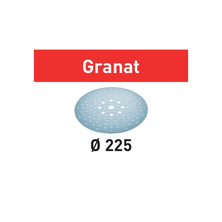 Accessoires de ponçage Granat D225 P180 GR/5 - Festool