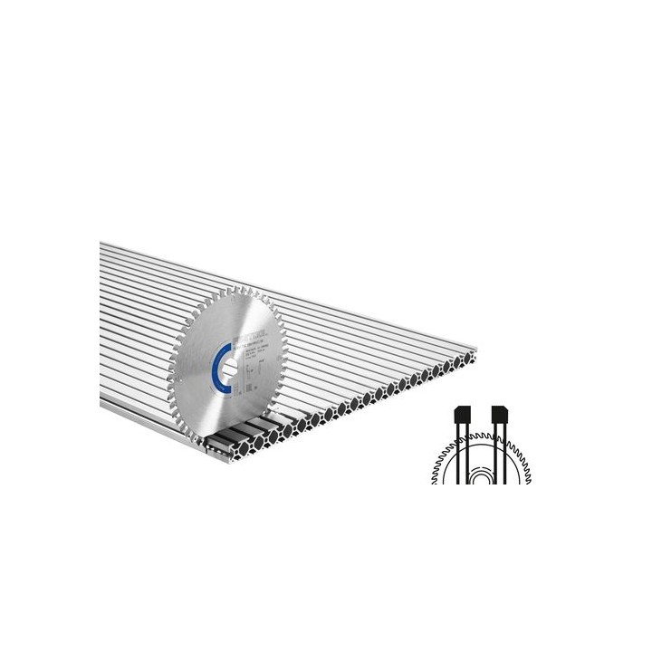 Lame de scie circulaire ALUMINIUM/PLASTICS HW 168x1,8x20 F/FA 52 - Festool