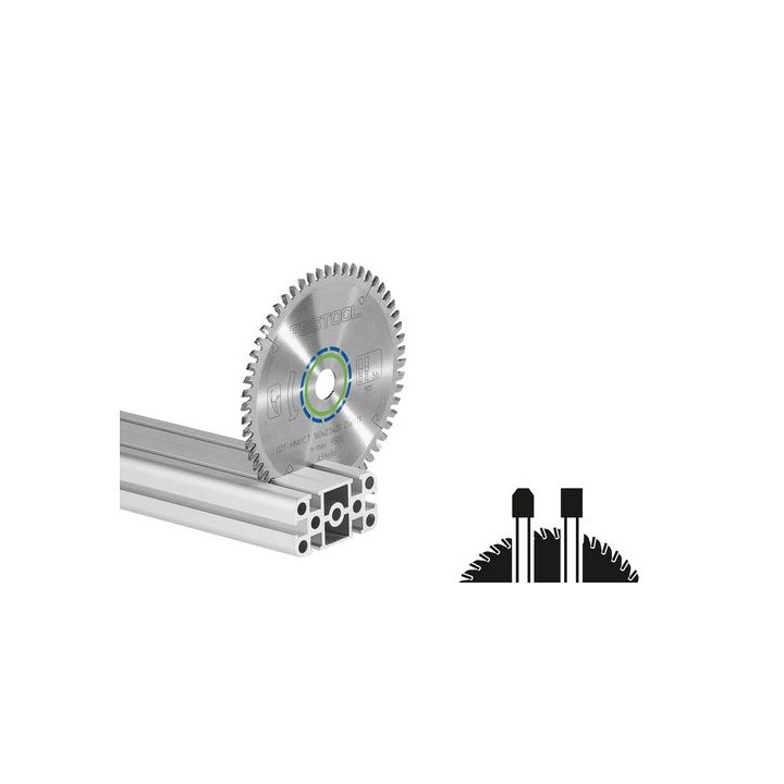 Lame de scie circulaire ALUMINIUM/PLASTICS HW 225x2,6x30 TF68 - Festool