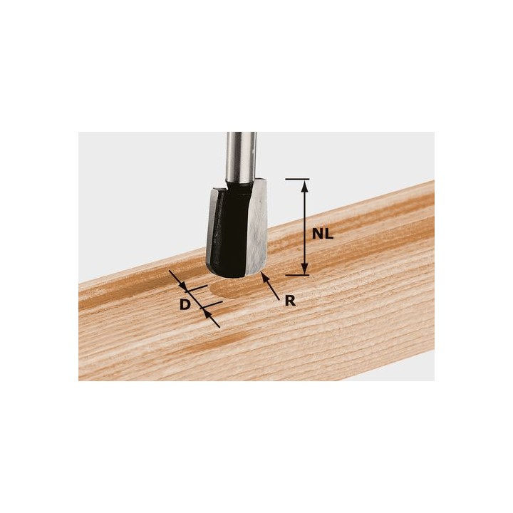 Fraise à goulotte HW S8 R5 - Festool