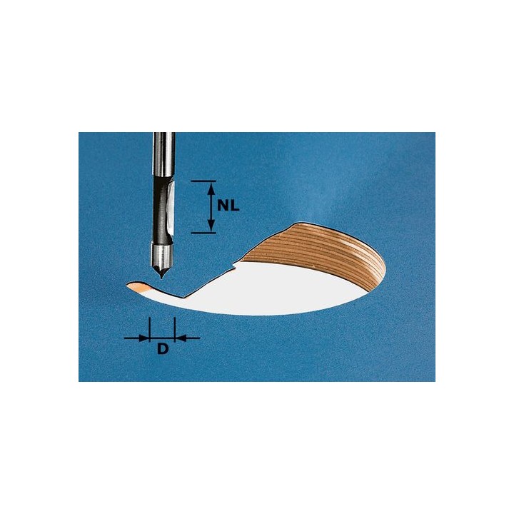 Fraise de perçage HW S8 D8/19 - Festool