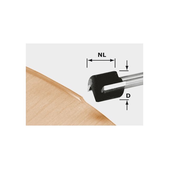 Fraise à affleurer HW D 19/16 S8 OFK 700 - Festool