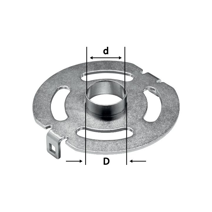 Bague de copiage KR-D 24,0/OF 1400 - Festool