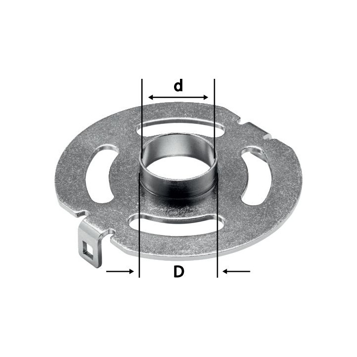 Bague de copiage KR-D 27,0/OF 1400 - Festool