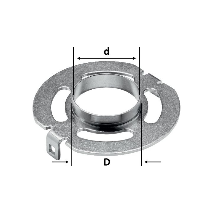 Bague de copiage KR-D 40,0/OF 1400 - Festool