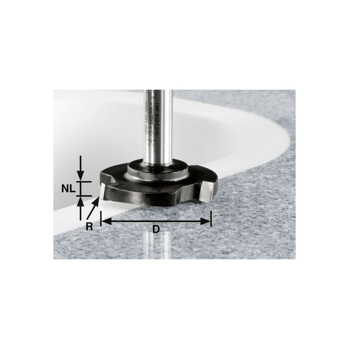 Fraise à surfacer HW D 52/R1ss S12 - Festool