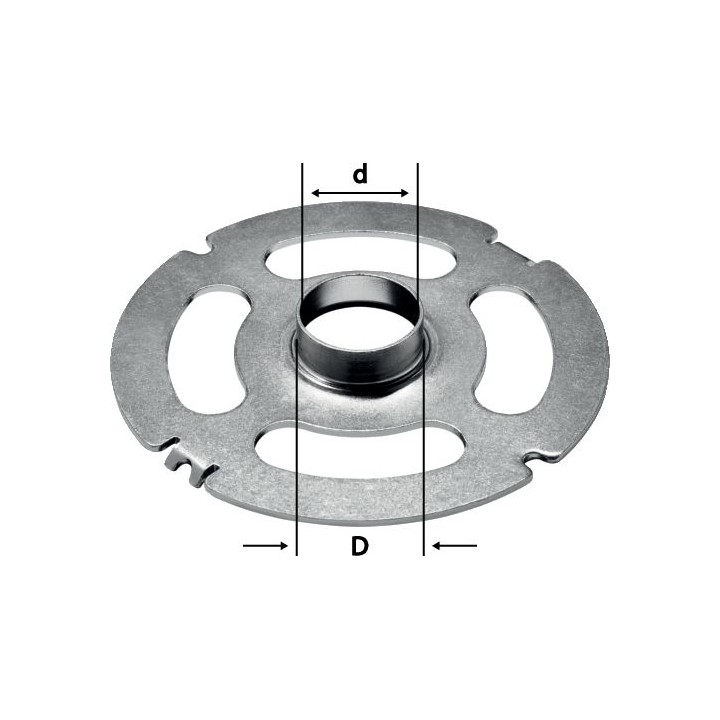 Bague de copiage KR-D 27,0/OF 2200 - Festool