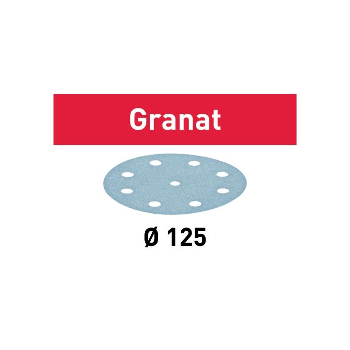 Accessoires de ponçage Granat D125 P400 GR/100 - Festool