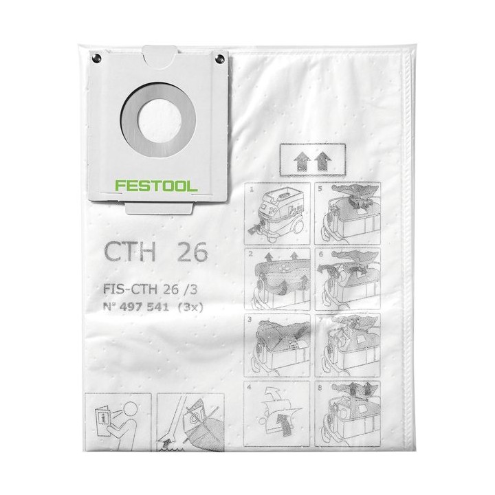 Sac filtre de sécurité FIS-CTH 26/3 - Festool