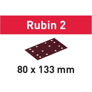 Accessoires de ponçage Rubin 80x133 P120 RU/50 - Festool
