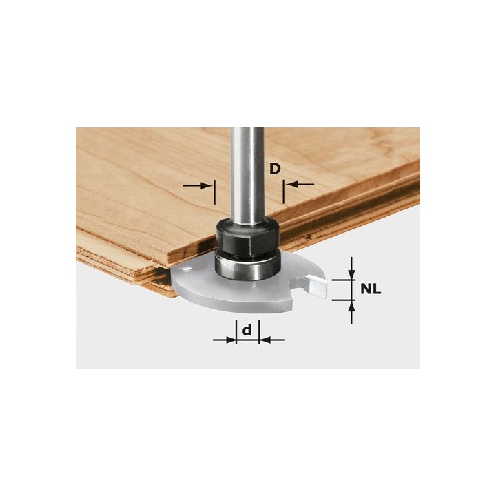 Broche porte-outil S8 1,5-5 KL16 - Festool