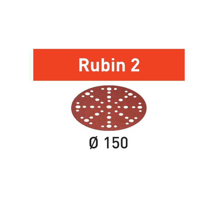 Accessoires de ponçage Rubin D150 P120 RU/50 - Festool