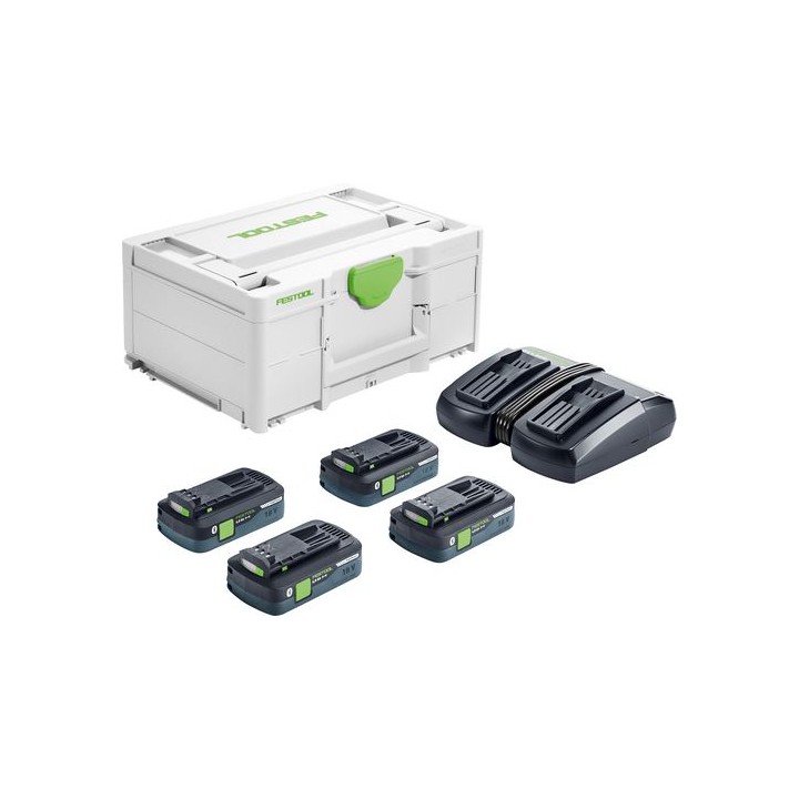 Set Énergie SYS 18V 4x4,0/TCL 6 DUO - Festool