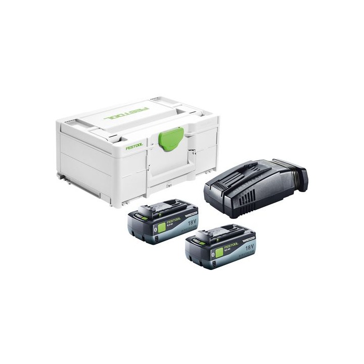Set Énergie SYS 18V 2x8,0/SCA16 - Festool