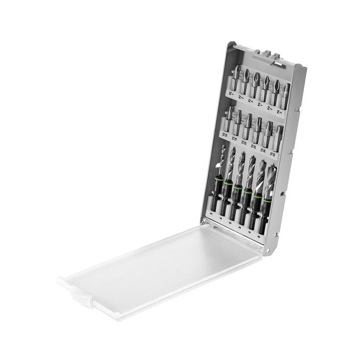 Coffret de forets hélicoïdaux BKS SYS3 D3-8 K CE/W - Festool