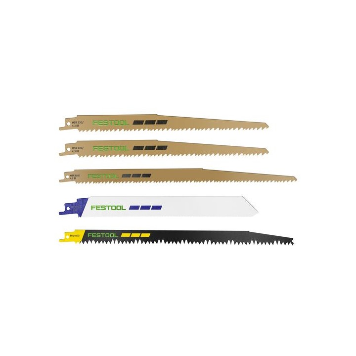 Jeu de lames de scie sabre RS-Sort/5 - Festool