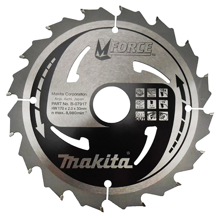 LAM TCT SPE BA 170/30/16 BOIS - Makita - B-07917