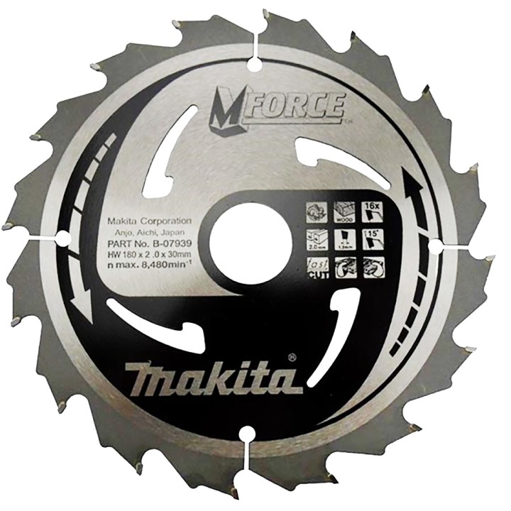 LAM TCT SPE BA 180/30/16 BOIS - Makita - B-07939