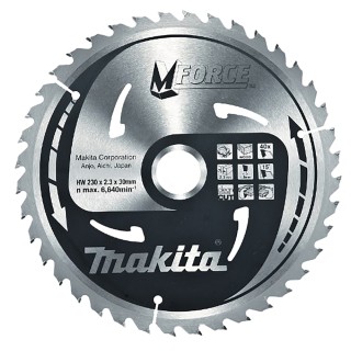 LAME CARBURE POUR LE BOIS 230/30/24T - Makita - B-08084