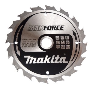 LAME CARBURE POUR LE BOIS 160/20/16T - Makita - B-08143
