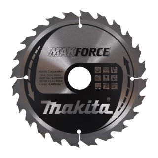 LAME CARBURE POUR LE BOIS 180/30/24T - Makita - B-08333