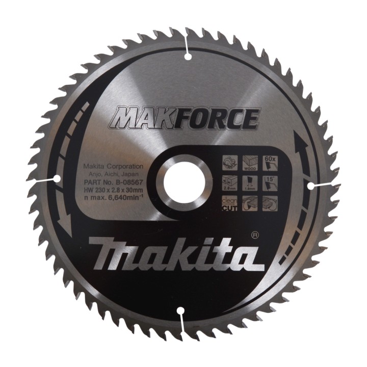 LAM TCT SPE BA 230/30/60 BOIS - Makita - B-08567
