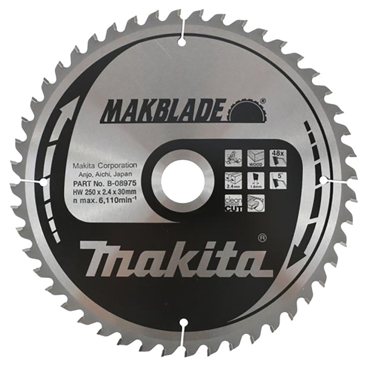 LAM TCT SPE BA 250/30/48 BOIS - Makita - B-08975