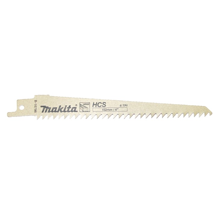 LAME RECIPROSAW  BOIS ET BASIQUE 6TPI - Makita - B-16798