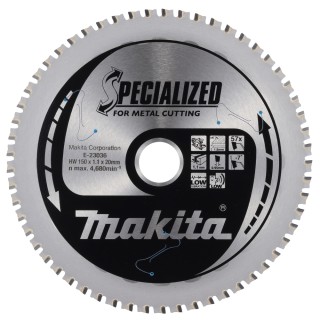 LAME CARBURE METAL 150x20 mm 52D - Makita - E-23036