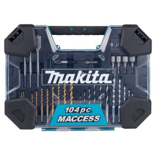 COFFRET ENSEMBL. PERCAGE 104PC - Makita - E-22604