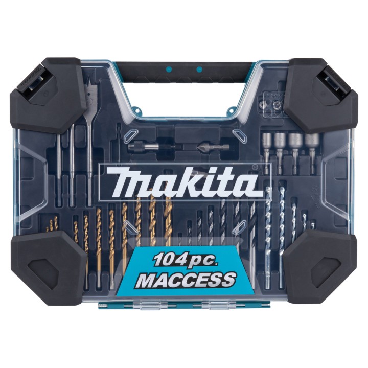 COFFRET ENSEMBL. PERCAGE 104PC - Makita - E-22604