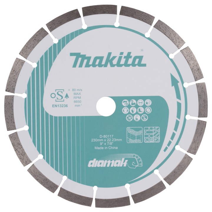 D.DIAMANT 230MM x 7MM x 22.23MM - Makita - D-80117