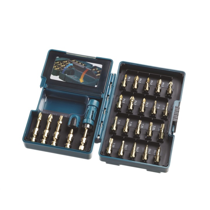 COFFRET 26 PCS VISSAGE IMPACT GOLD - Makita - B-49915