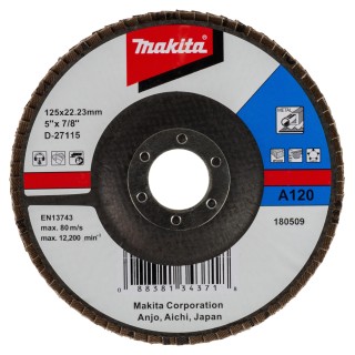 MULTI-DISQUE 125MM A120 METAL - Makita - D-27115