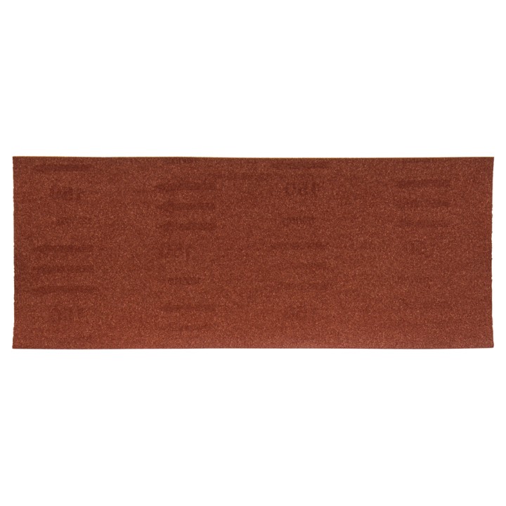 FEUILLE RECT BOIS/MÉT 115X280MM G150 (X10) - Makita - P-32998