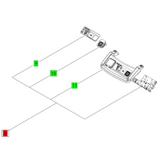Platine avec façade CT 15 E, CT 25 E - Festool - 205434