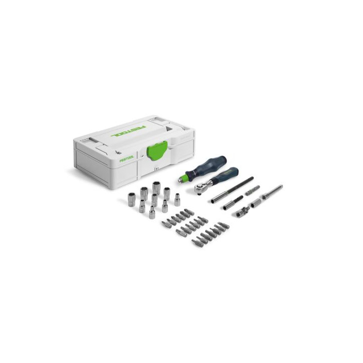 Systainer de clés à cliquets SYS3 S 76-1/4"-CE RA - Festool