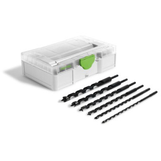 Set de mèches à simple spirale SYS3 S 76-SB CE-SORT/6 - Festool