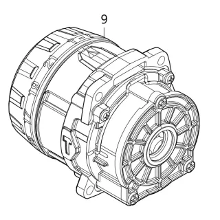 Boîte de vitesse Makita DHP486, DHP492 - 122H97-8