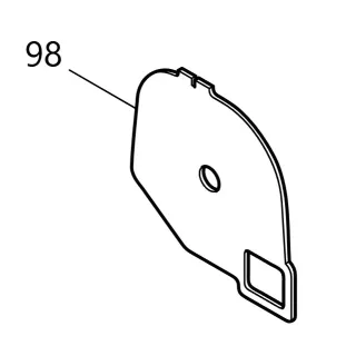 Filtre à air Makita - 443118-8