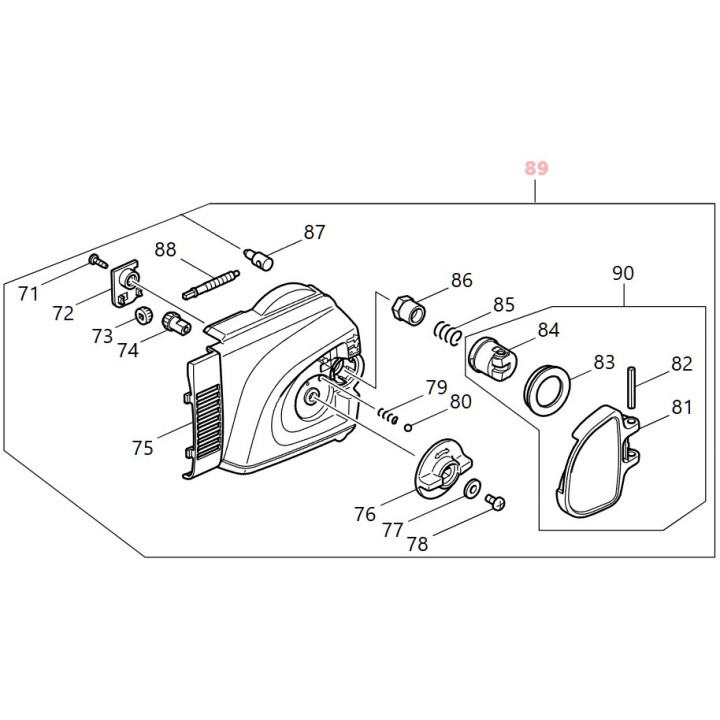 Protège pignon complet - 187088-8