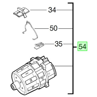Boîte de vitesse  Milwaukee  M18 FPD2, M18 ONEPD2 - 4931466002