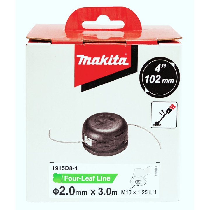 Tête à fil avec changement rapide du fil Ø 2,0 mm - Makita - 1915D8-4, 198893-8, 197296-3